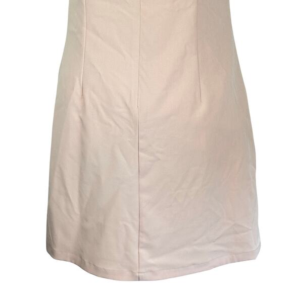 LULUS SULTRY MOMENTS V-NECK SLIP MINI DRESS IN BLUSH PINK NWT WOMEN'S MEDIUM - Picture 6 of 15
